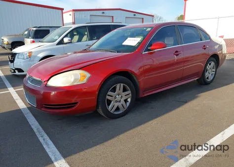 2014 Chevrolet Impala Limited Lt from USA, damaged, VIN 2G1WB5E30E1129574